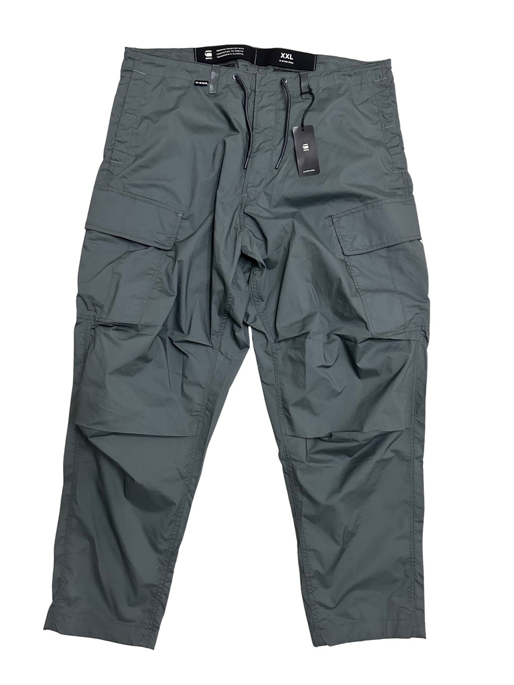 G-STAR RAW Graphite Balloon Cargo Relaxed Tapered Pants SZ XXL Streetwear NWT